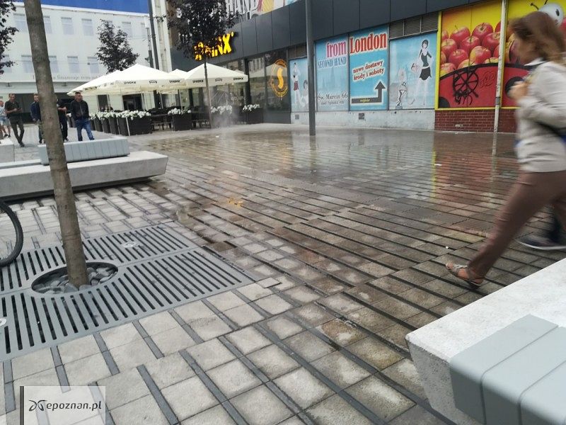 Fontanna na Św. Marcinie | fot. Anita