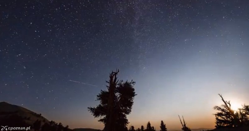 fot. Stopklatka z Perseid Meteor Shower / YouTube