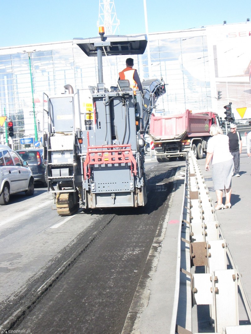 Prace na moście Dworcowym | fot. Nishio Poznań