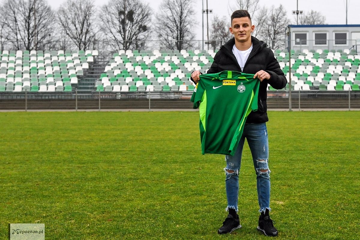 Jakub Apolinarski | fot. Piotr Leśniowski / Warta Poznań
