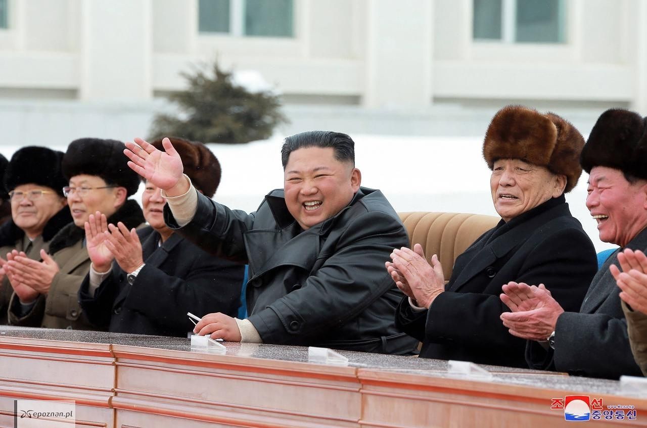 fot. EPA/KCNA EDITORIAL USE ONLY Dostawca: PAP/EPA.