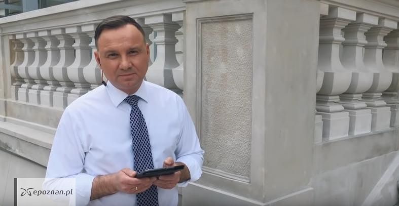 fot. Andrzej Duda #Hot16Challenge2/YT
