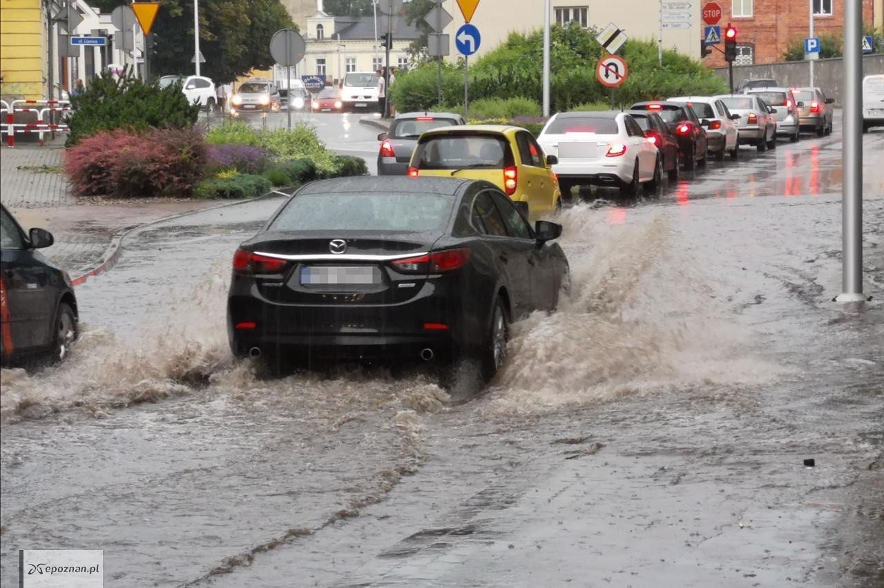 Ulewa w Kaliszu | fot. Kalisz24.INFO
