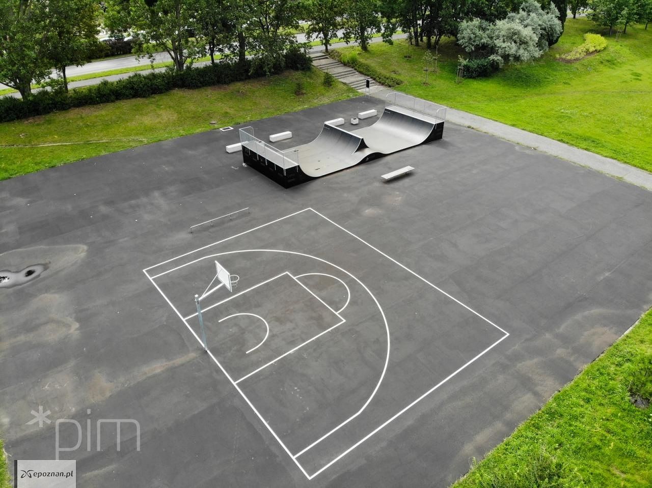 Skatepark na os. Tysiąclecia | fot. PIM