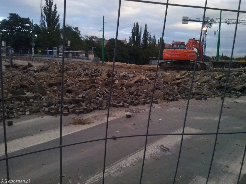 Teatralka około godziny 18.00 w poniedziałek | fot. Grzegorz