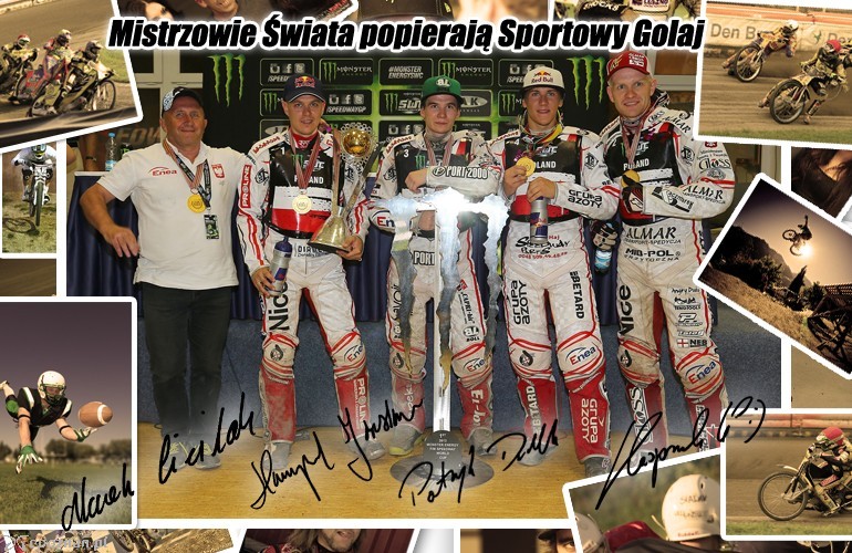 Mistrzowie Świata popierają Sportowy Golaj | fot. PSŻ Poznań