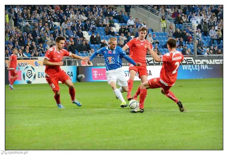 Lech Poznań - Widzew Łódź 1:0 | fot. Paweł Rosolski