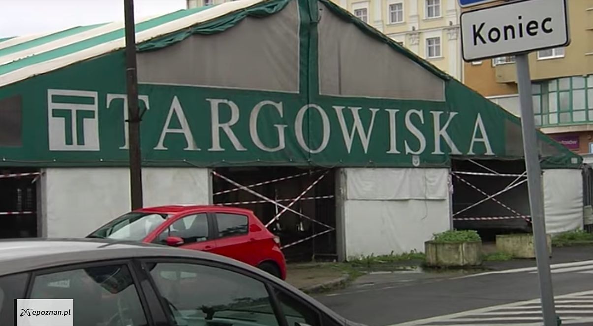 Tak targowisko wyglądało na początku września | fot. WTK