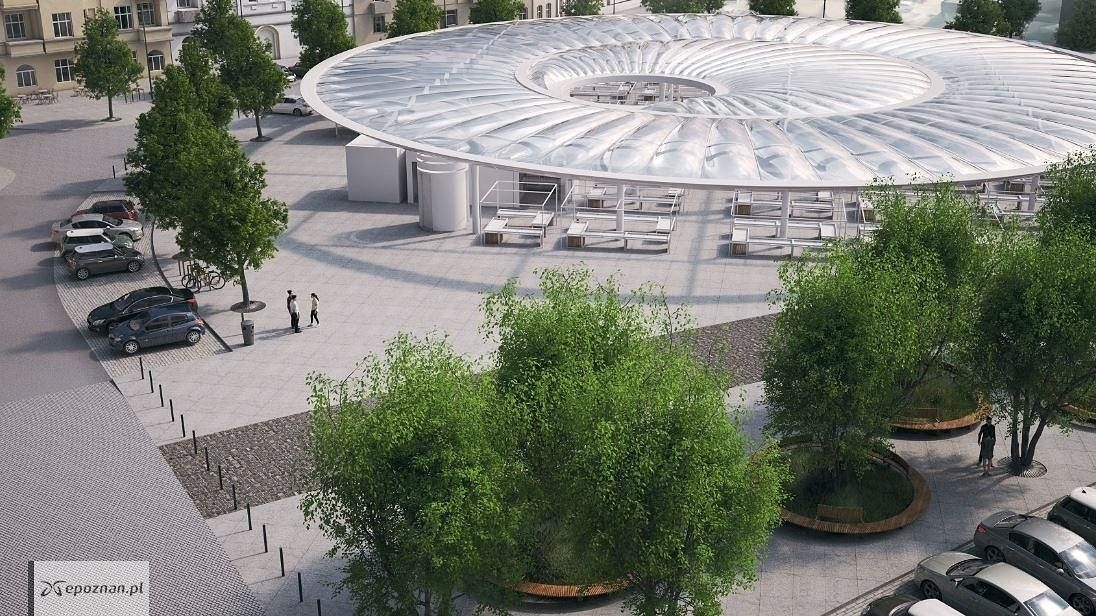 Tak ma wyglądać zadaszenie | fot. UM Poznań