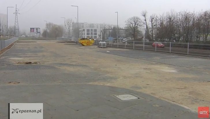 Parking przy rondzie Starołęka | fot. WTK