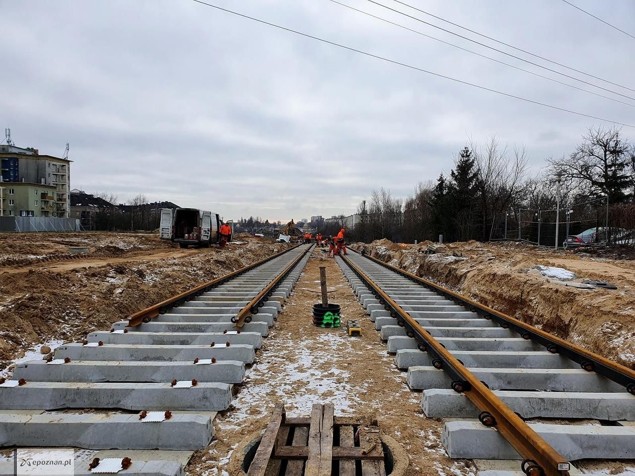 Nowe torowisko pomiędzy ulicami Bolka i Jasna Rola | fot. UMP