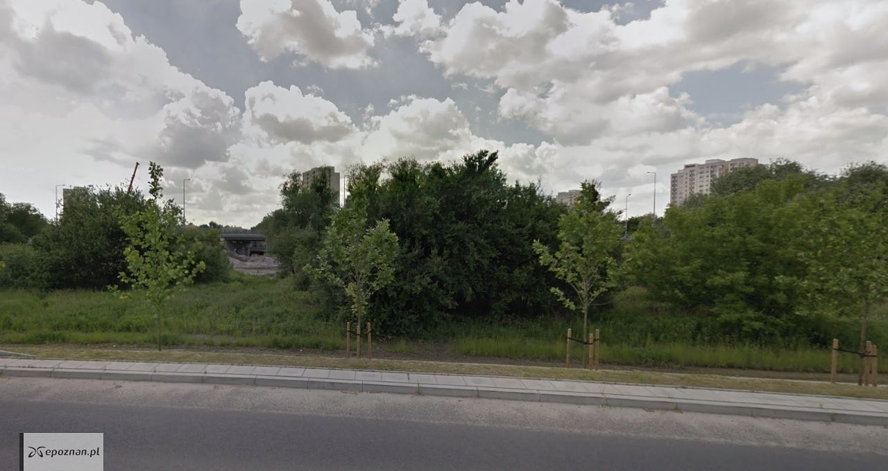 Chodzi o ten teren | fot. Google Street View