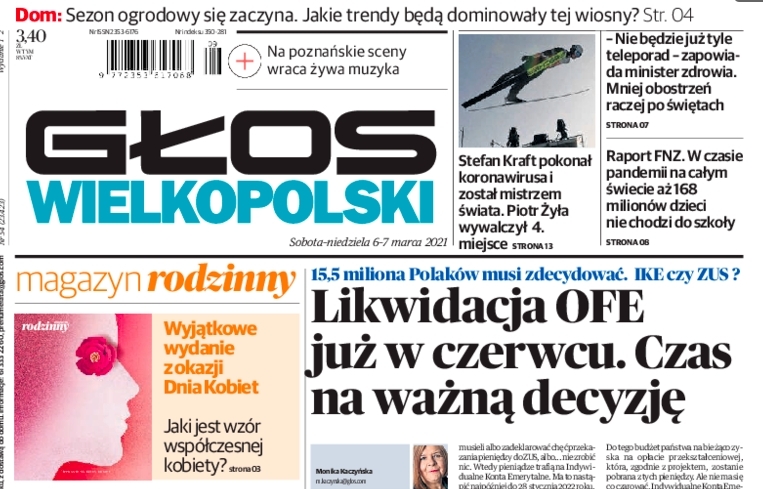 weekendowa okładka Głosu