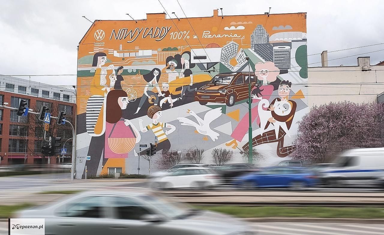 Tak wyglądał mural | fot. materiały prasowe