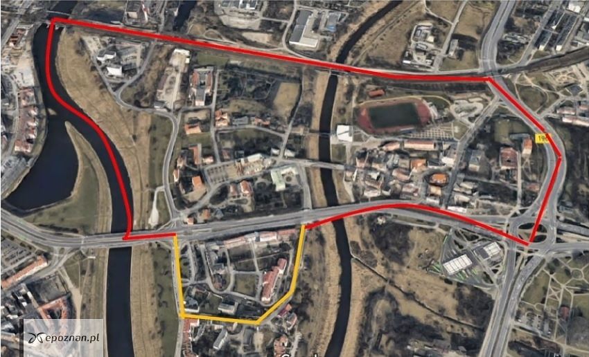 Proponowane poszerzenie od listopada tego roku | fot. poznan.pl