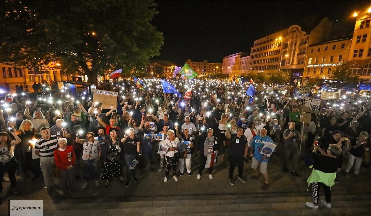 Czwartkowa manifestacja | fot. LT