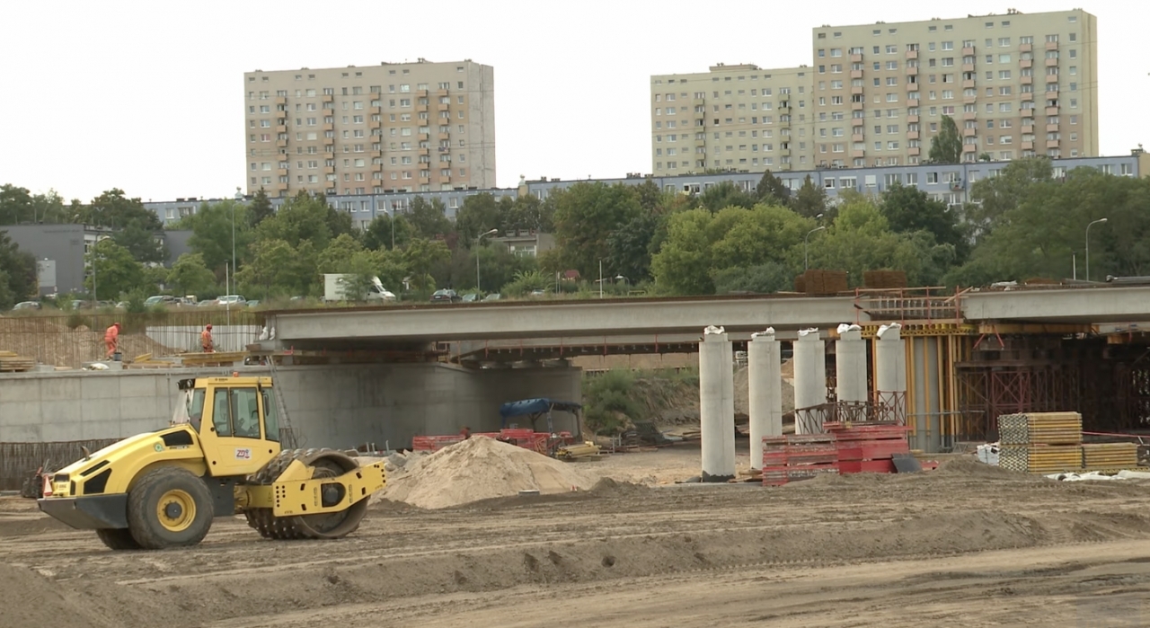 Budowa trasy na Naramowice | fot. WTK