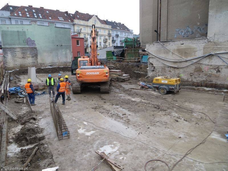 Plac budowy - Półwiejska 47 | fot. Inwestycje Wielkopolski