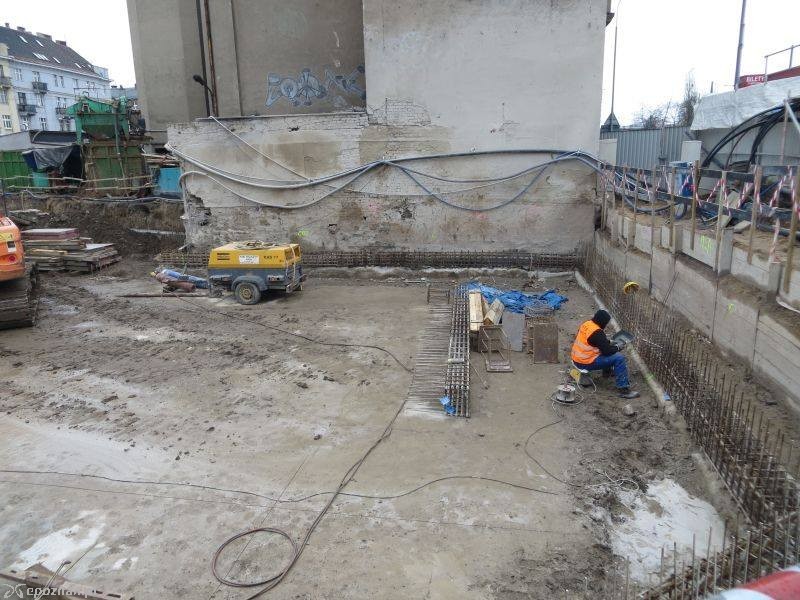 Plac budowy - Półwiejska 47 | fot. Inwestycje Wielkopolski