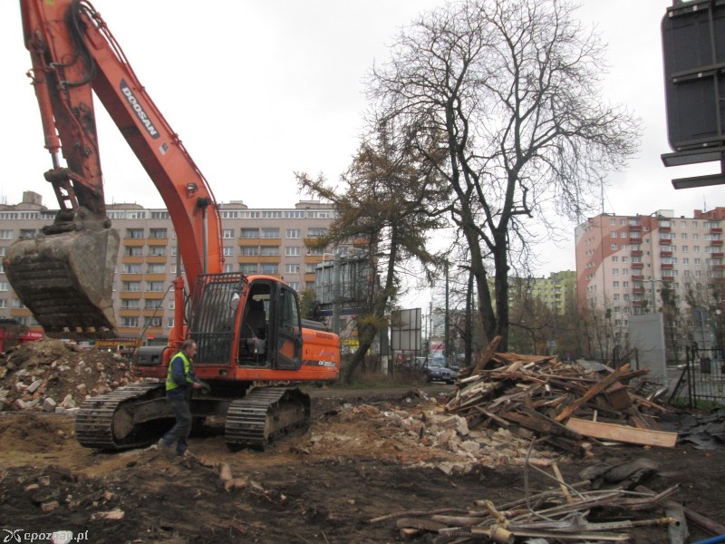 Prace na terenie przy Głogowskiej/Hetmańskiej | fot. Nishio Poznań
