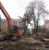 Prace na terenie przy Głogowskiej/Hetmańskiej | fot. Nishio Poznań