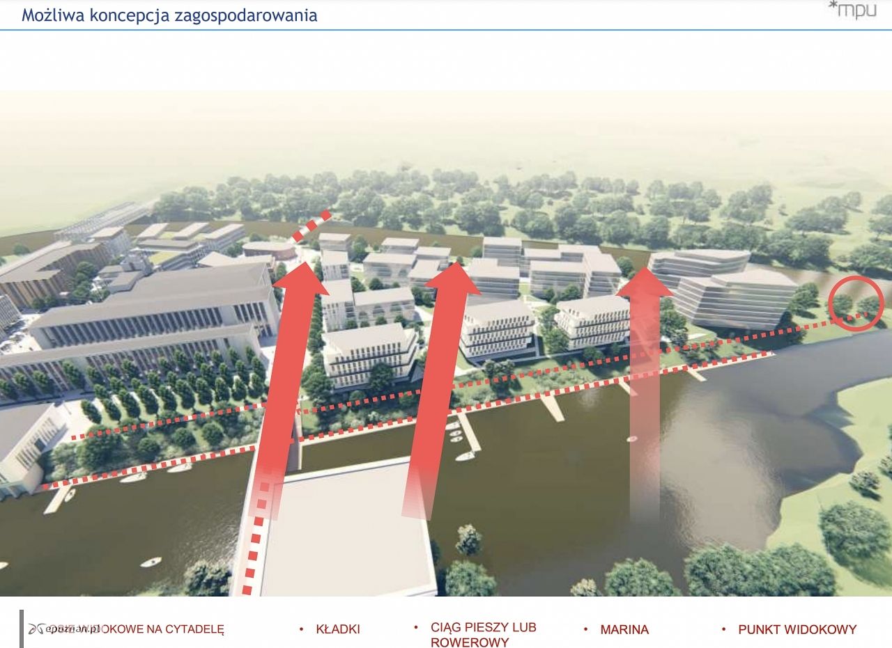 Propozycja zagospodarowania terenu | fot. MPU