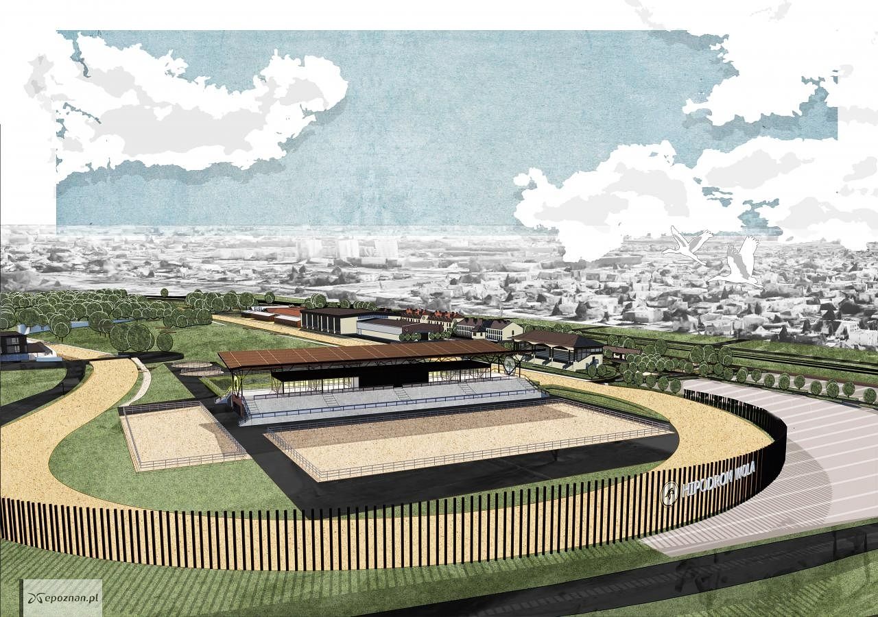 Tak może wyglądać Hipodrom Wola | fot. materiały prasowe