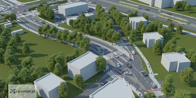 Nowy odcinek ulicy Kaliskiej | fot. PIM