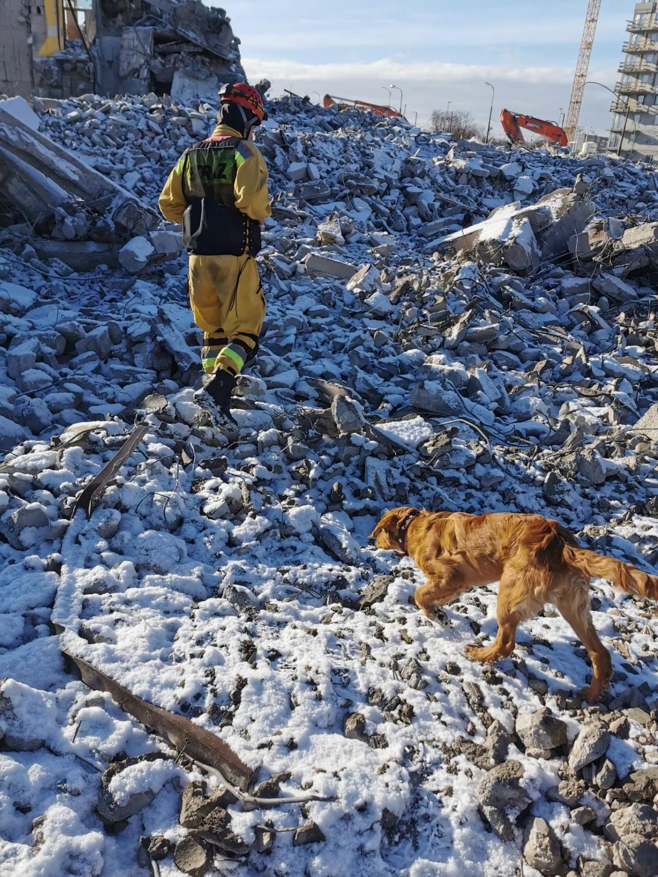 fot. Grupa Ratownictwa Specjalistycznego - OSP Poznań FB