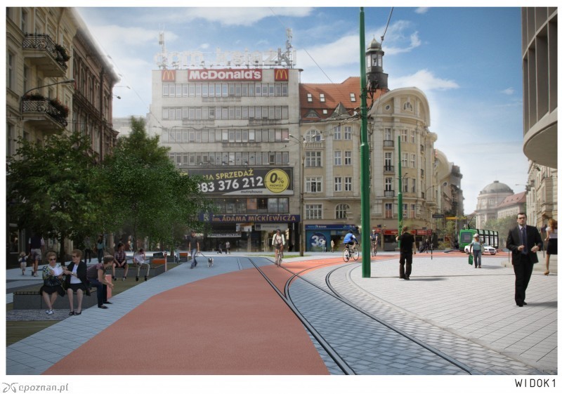 Wizualizacja zmian na skrzyżowaniu | fot. ZDM