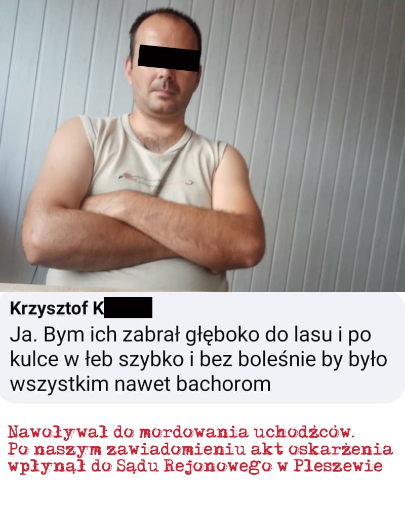 fot. Ośrodek Monitorowania Zachowań Rasistowskich i Ksenofobicznych / FB