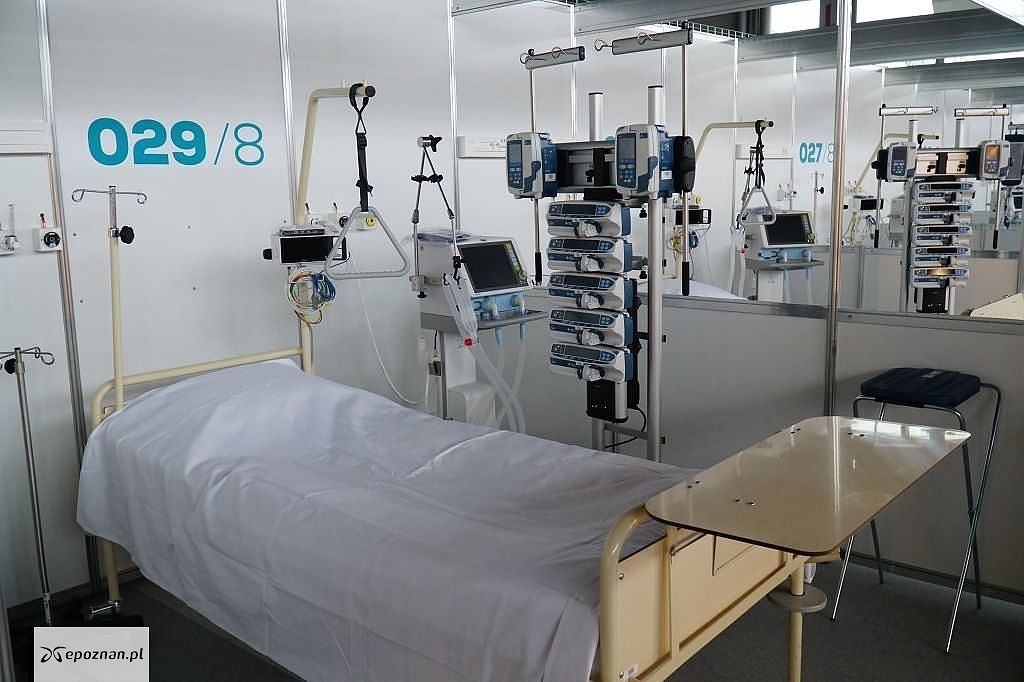 Szpital tymczasowy | fot. WUW Poznań