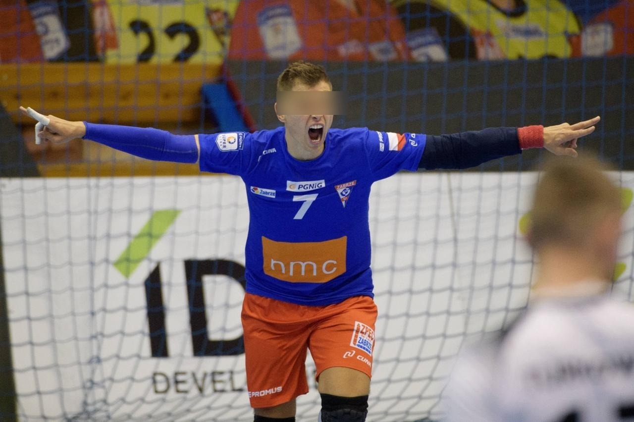 Bartłomej T. w trakcie jednego ze spotkań w 2020 roku. Jeszcze jako zawodnik Górnika Zabrze | fot. PAP/Grzegorz Michałowski