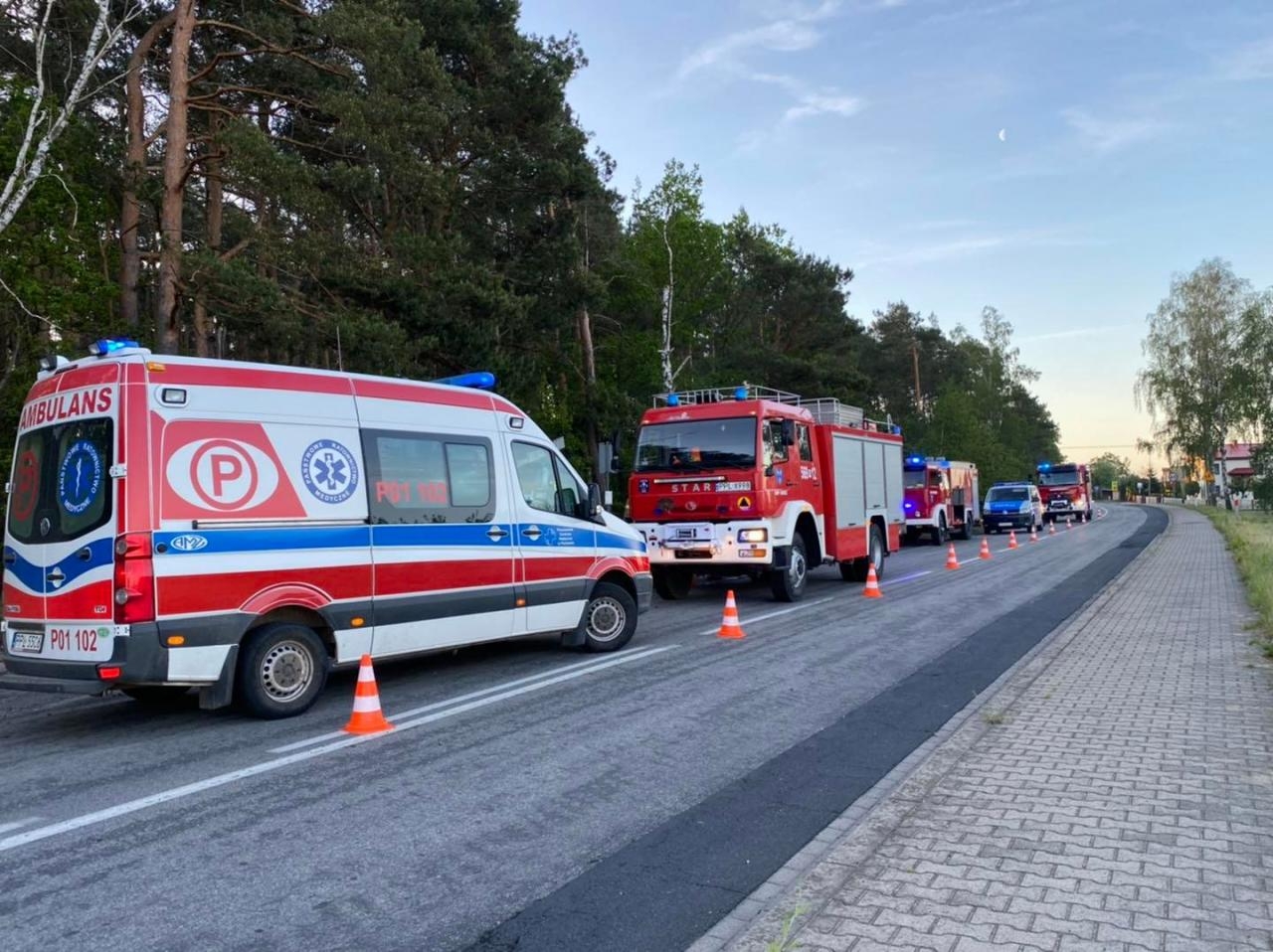 fot. OSP Chocz - KSRG / FB