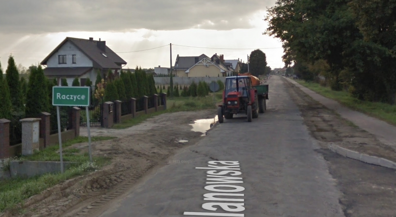 Do zdarzenia miało dojść w Raczycach | fot. Google Street View