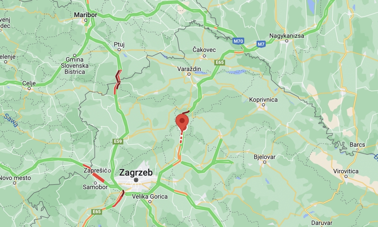 Do wypadku doszło w tym rejonie | fot. Google Maps