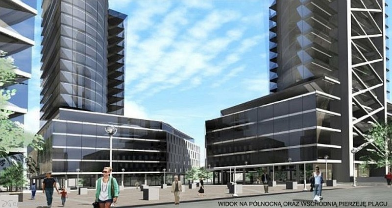 Tak może wyglądać teren starego dworca PKS | fot. Pracownia Architektoniczna Grzegorza Czerwińskiego