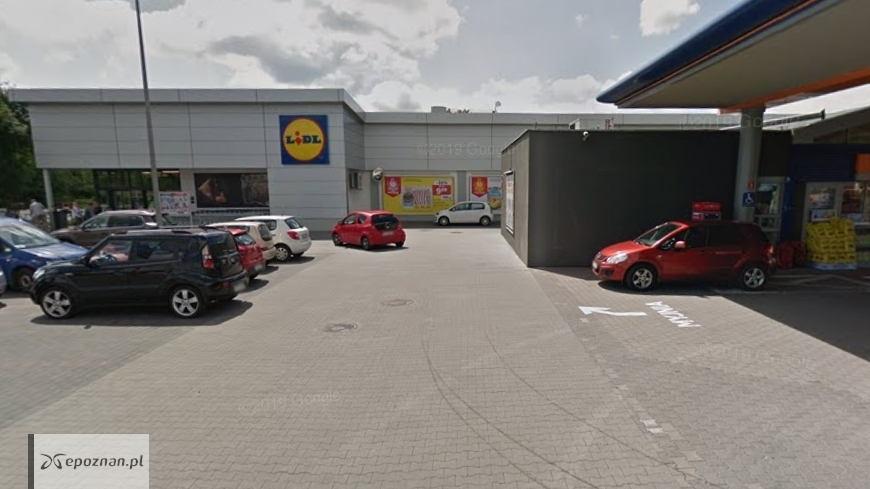 Lidl przy ul. Piłsudskiego w Poznaniu. | fot. Google street view