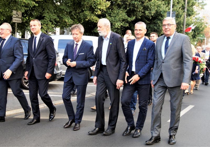Obchody 42. rocznicy podpisania porozumień sierpniowych. | fot. Włodzimierz Hoppel