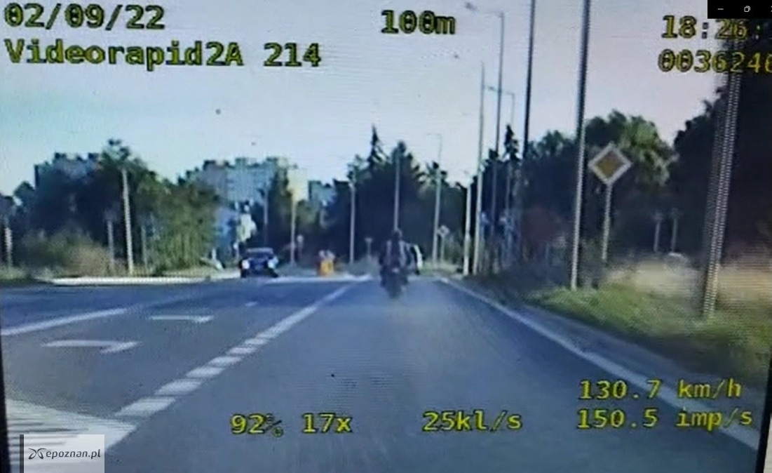 fot. Kadr z filmu Komendy Miejskiej Policji w Lesznie.