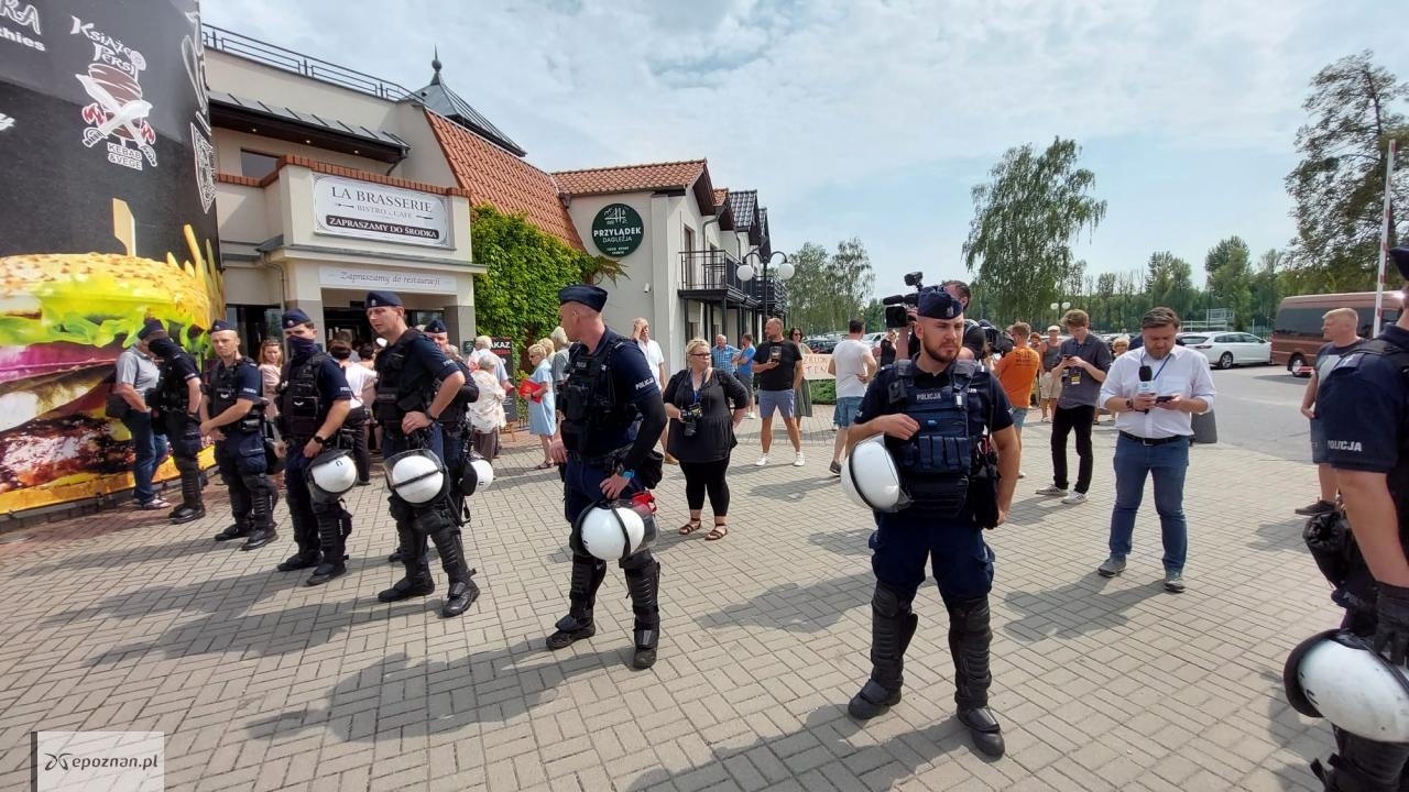 Wizyta Jarosława Kaczyńskiego w Kórniku | fot. LT
