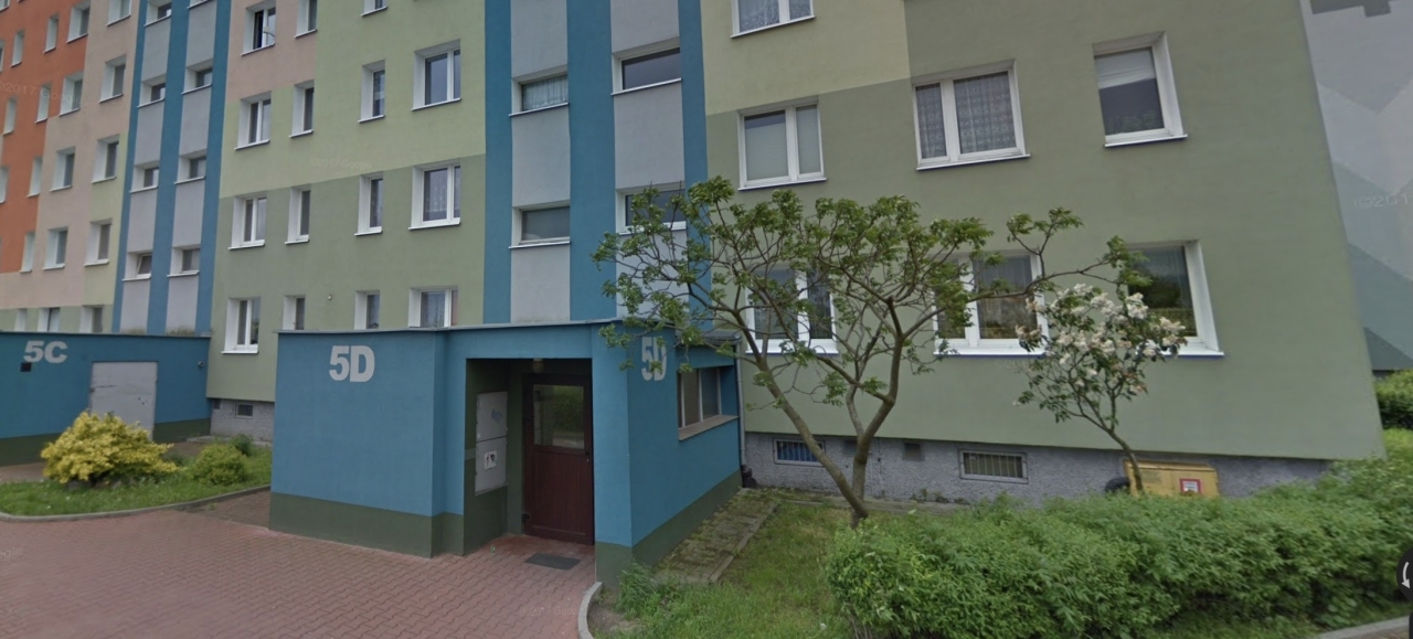 Do pożaru doszło w tym miejscu | fot. Google Street View