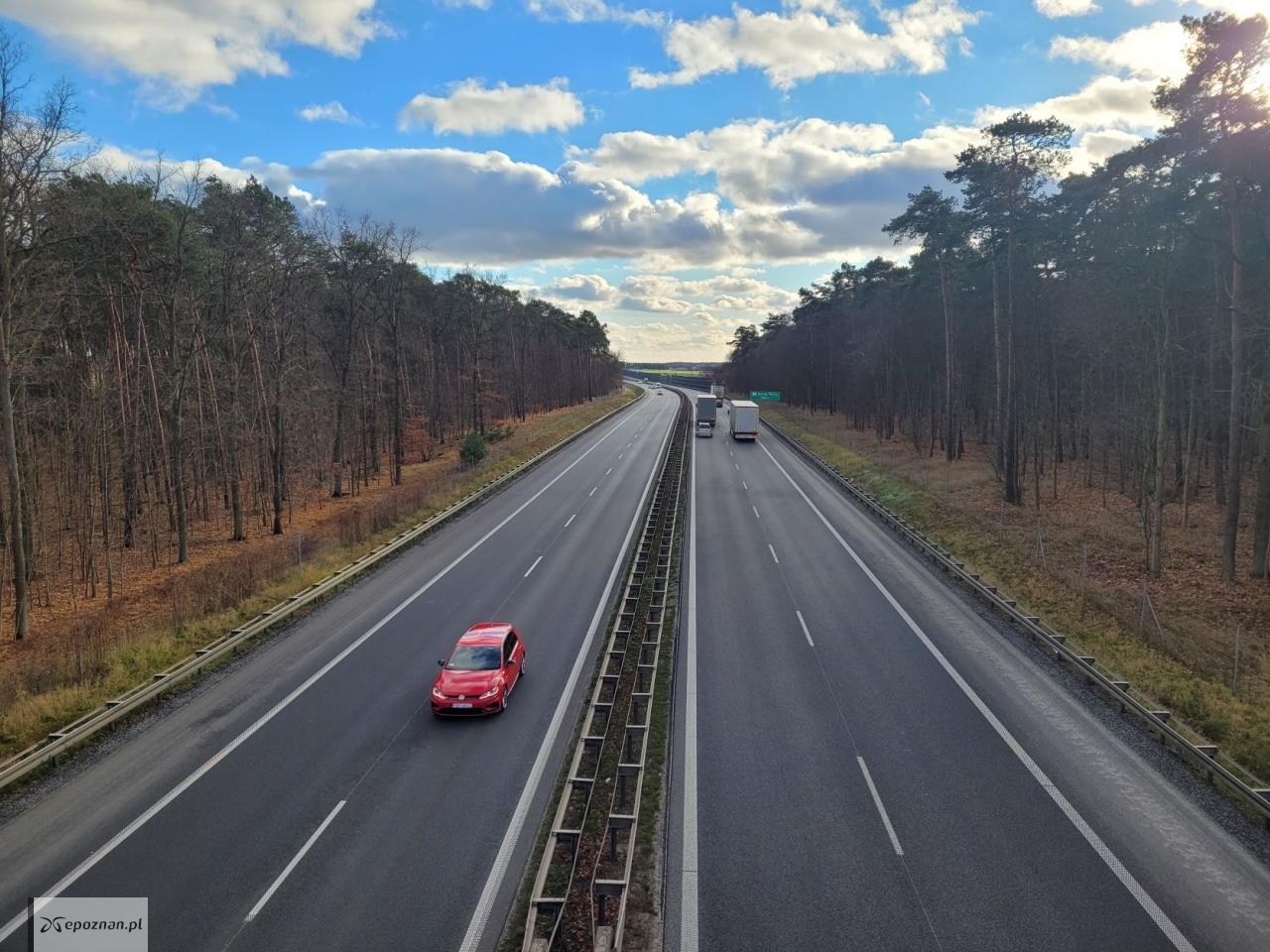 Odcinek Poznań - Kórnik | fot. GDDKiA