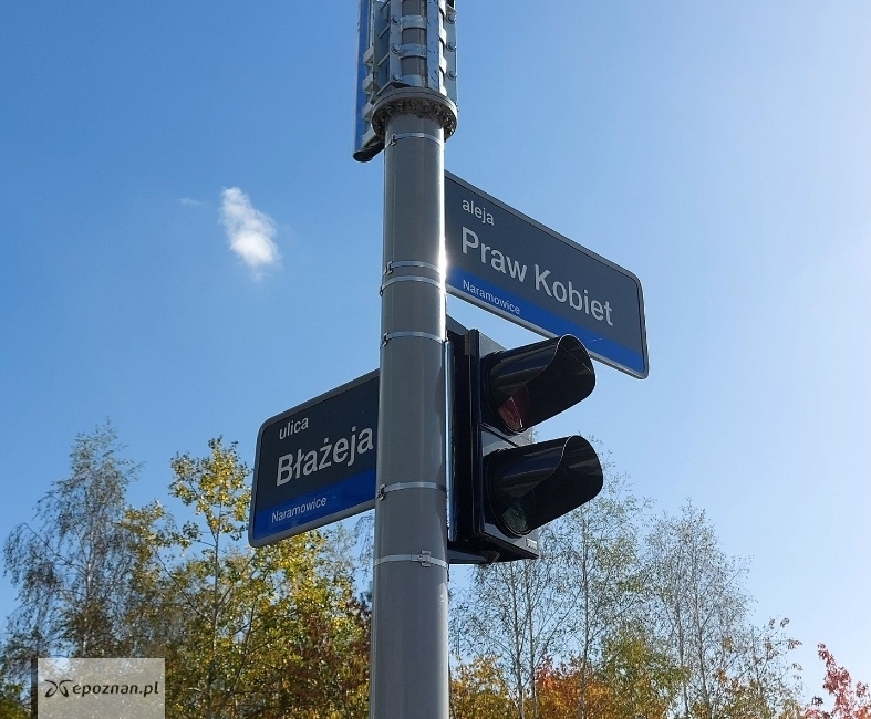 Aleja Praw Kobiet w Poznaniu | fot. UM Poznań