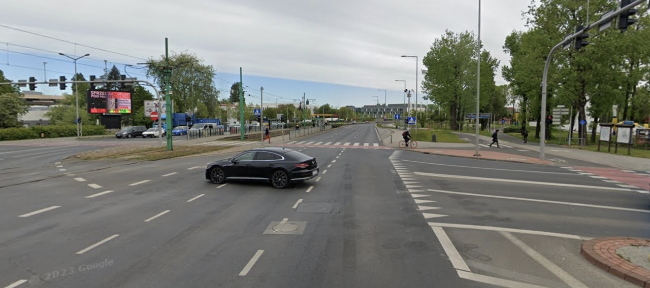 Do zdarzenia doszło w tym rejonie | fot. Google Street View