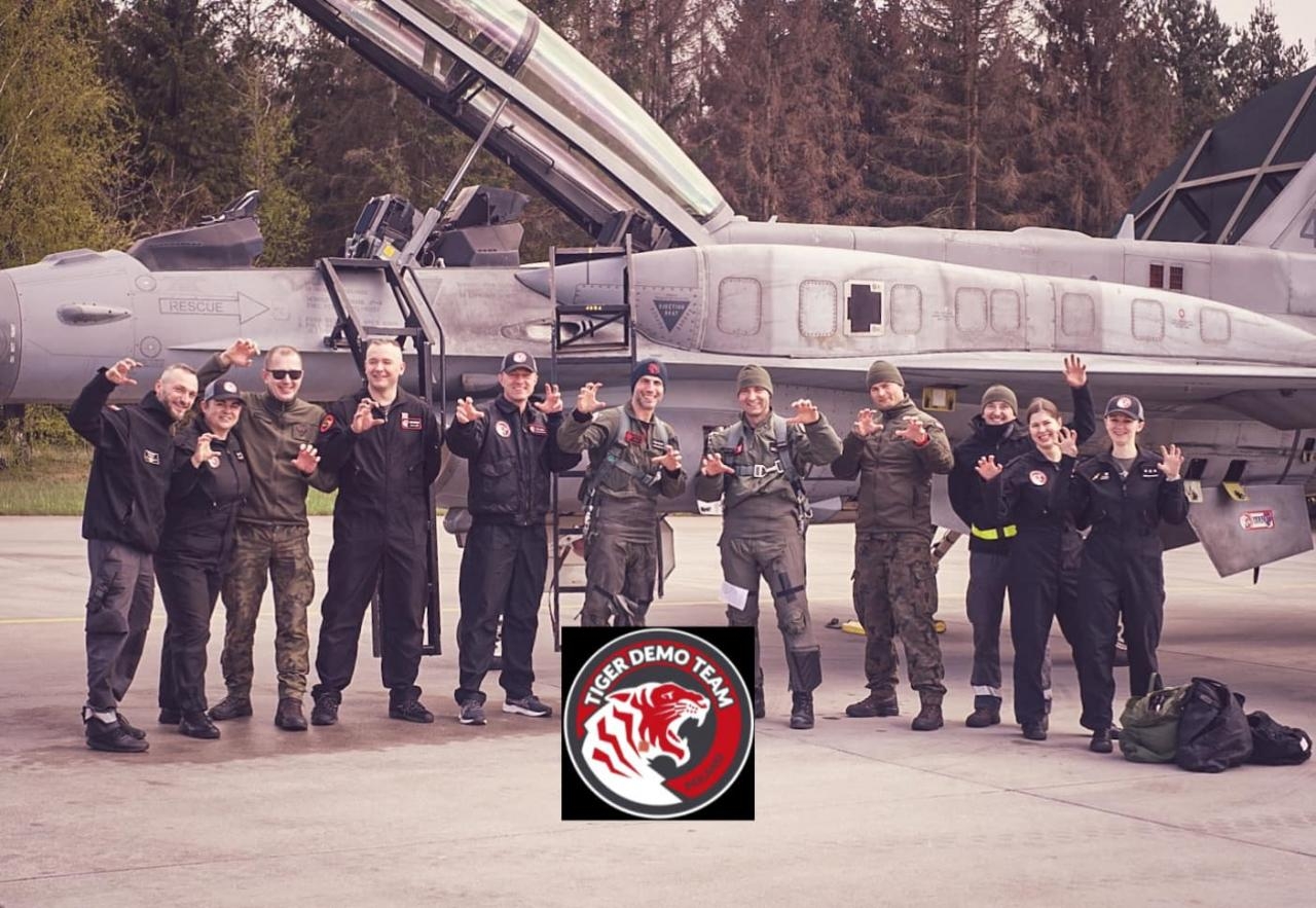 fot. F-16 Tiger Demo Team Poland / FB