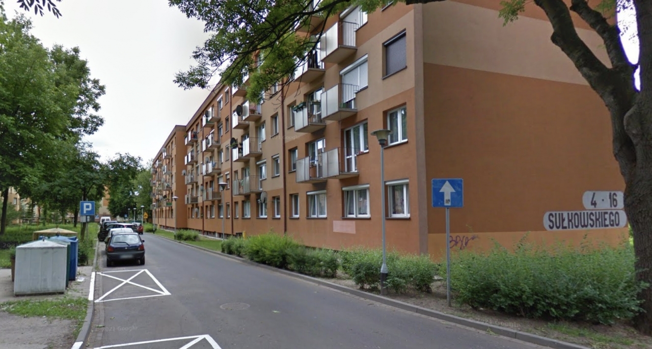 Do porzucenia auta doszło w tym rejonie | fot. Google Street View