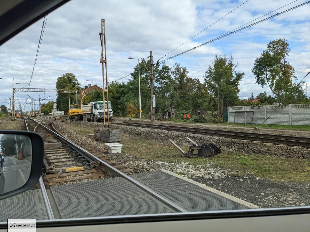 Zdjęcie z początku prac w tym miejscu. | fot. Witold
